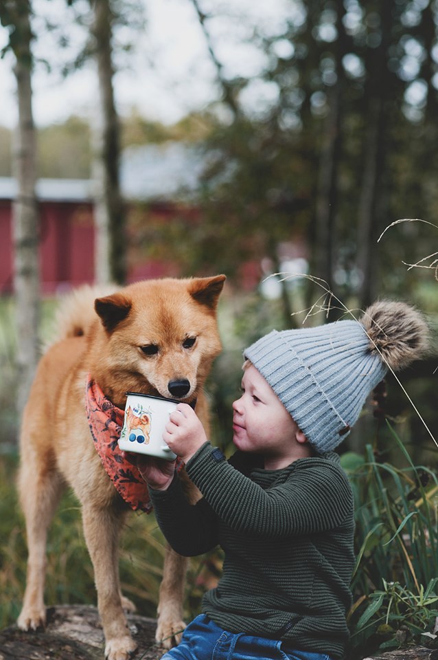 Emaljmugg - Finsk spets - 6