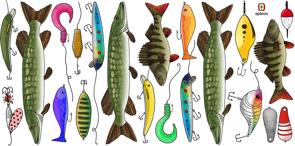 Vattenflaska - Fiske - 6
