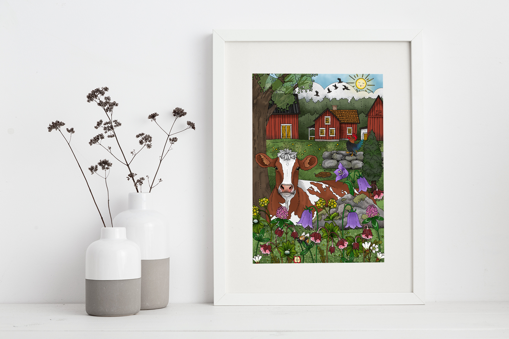 Affisch Kon Blomma, 30x40 cm - 2