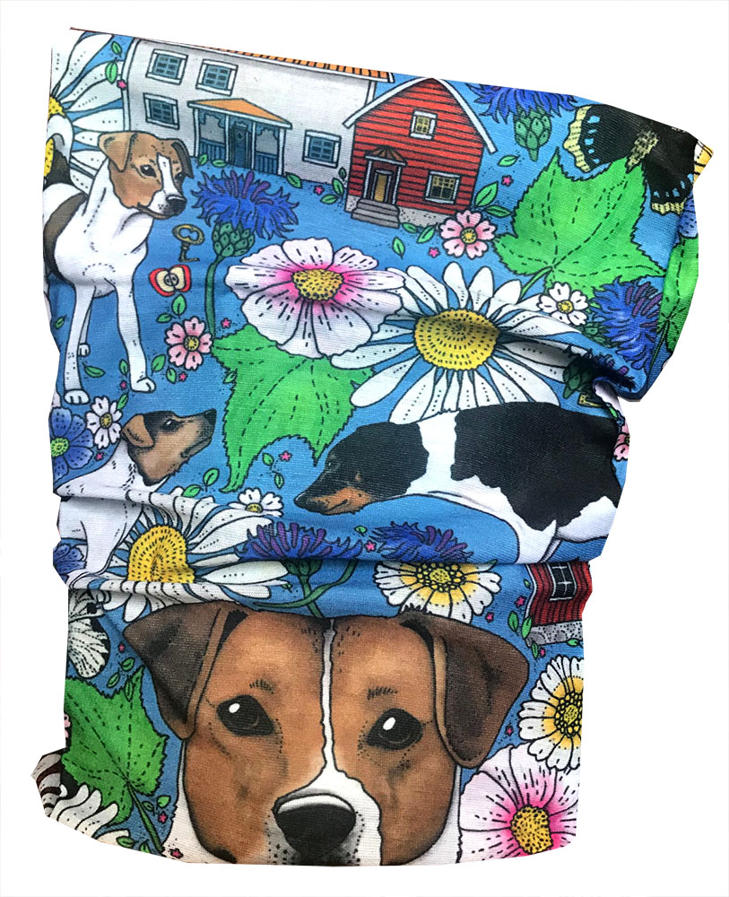 Tub / multiscarf Dansk-svensk gårdshund