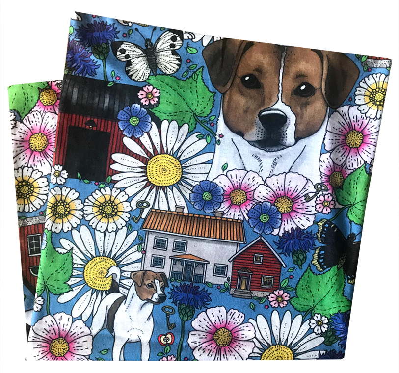 Tub / multiscarf Dansk-svensk gårdshund - 2