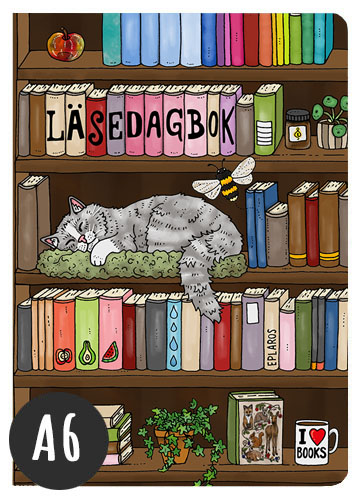 A6 Anteckningsbok Läsedagbok