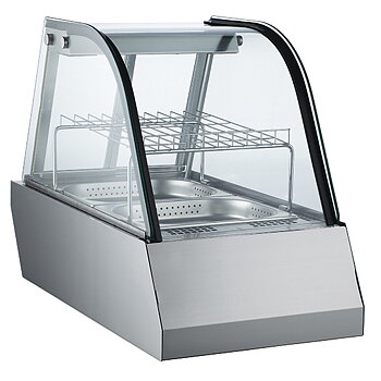 Uppvärmd display, bänkenhet 1x gn 1/1 med skjutdörrar, +30°/+90°c, l=450mm