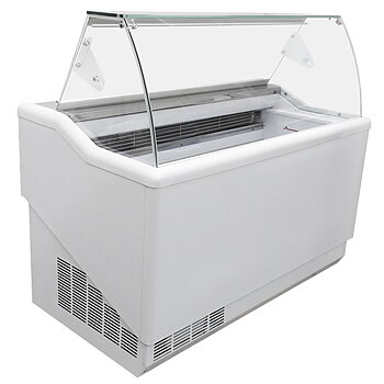 Glassdisk för 9 + 9 behållare var 5 liter, -12 ° / -22 ° C  1640x750 mm
