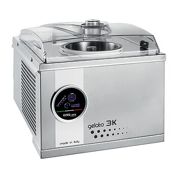 Glassmaskin med luftkylning, bordsmodell, kapacitet 1,7 liter, produktion 3 kg / h