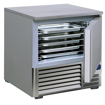 Blast chiller, + 90 ° C / -18 ° C 20 kg / 90 min, 5x GN 1/1 eller 60x40,  800x750 mm