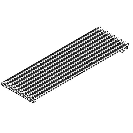 Vändbar gjutjärnsgrill, kött/fisk