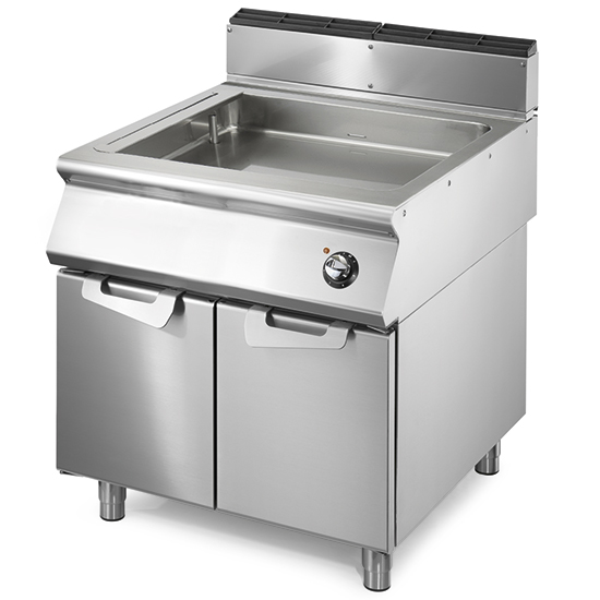 Elektrisk multi-function bratt pan med dörrar, kapacitet 26 liter - 2