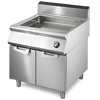 Elektrisk multi-function bratt pan med dörrar, kapacitet 26 liter