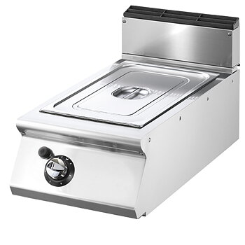 Gas bain-marie, gn 1/1+1/3