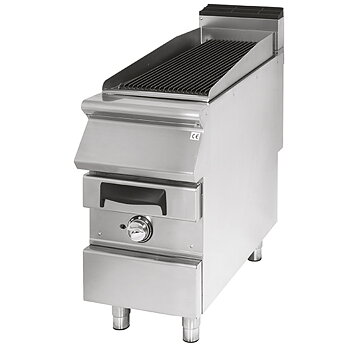 Gas grill, kokzon in gjutjärn, kött/fisk