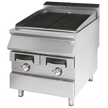 Elektrisk grill, kokzon in gjutjärn, kött/fisk