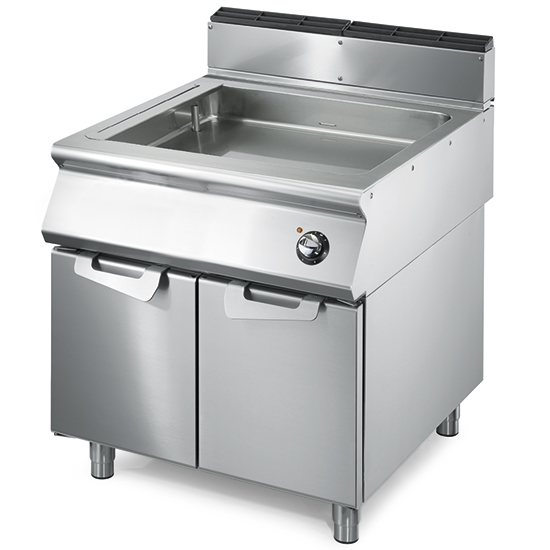 Elektrisk multi-function bratt pan med dörrar, kapacitet 26 liter - 2