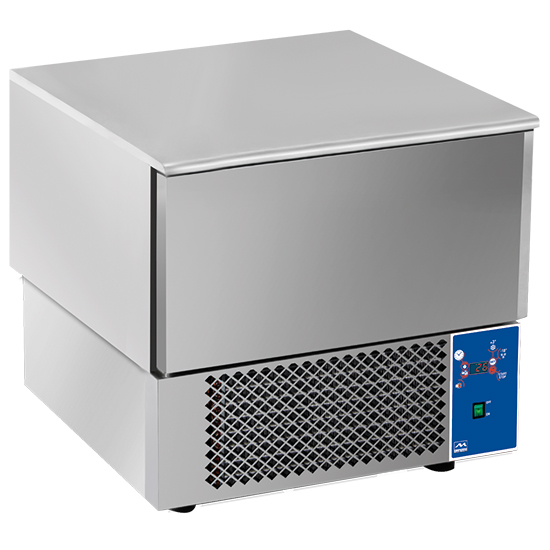 Blast chiller 3x gn 1/1 - 600x400 mm, +90°c/-18°c
