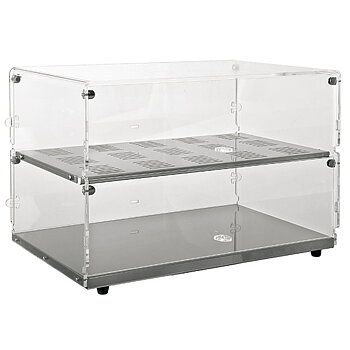 Bageri display med 2 nivåe, 510x350 mm