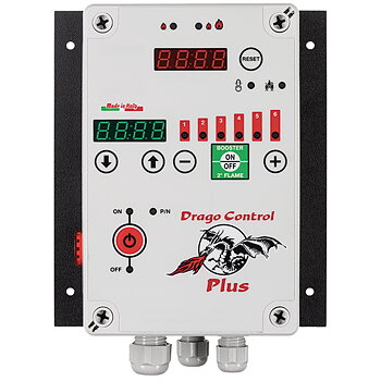Control unit to adjust the temperature Av the wood Pizza Ugn s
