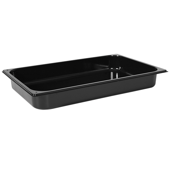 Bakform emaljerad gn 1/1 h=65 mm - 4 sidor 90°