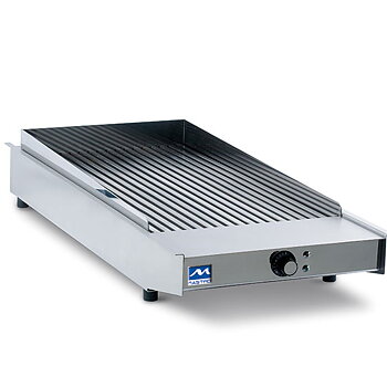 Elektrisk grill med 1 värme zon, grillyta 370x470 mm