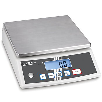 Bordsvåg i rostfritt stål , maximum 30 kg, readout 1 g
