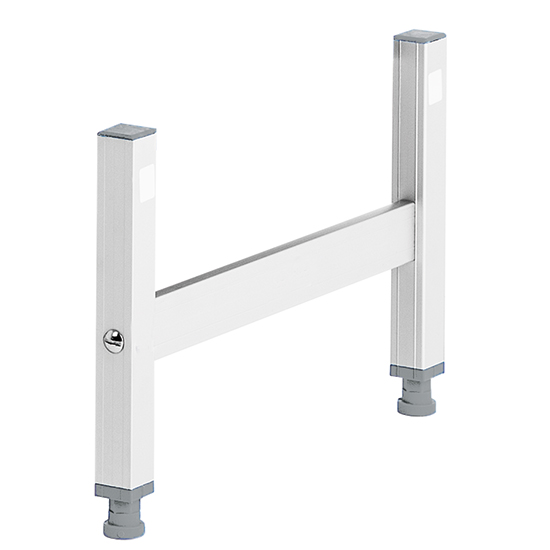 Support för aluminium hyllplan, d=470 mm