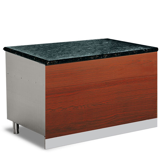 Neutral element med granit arbetstop, 1000 mm - 2