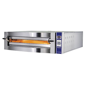 Elektrisk pizzaugn för 4 pizzor ø 35 cm, digital kontroll