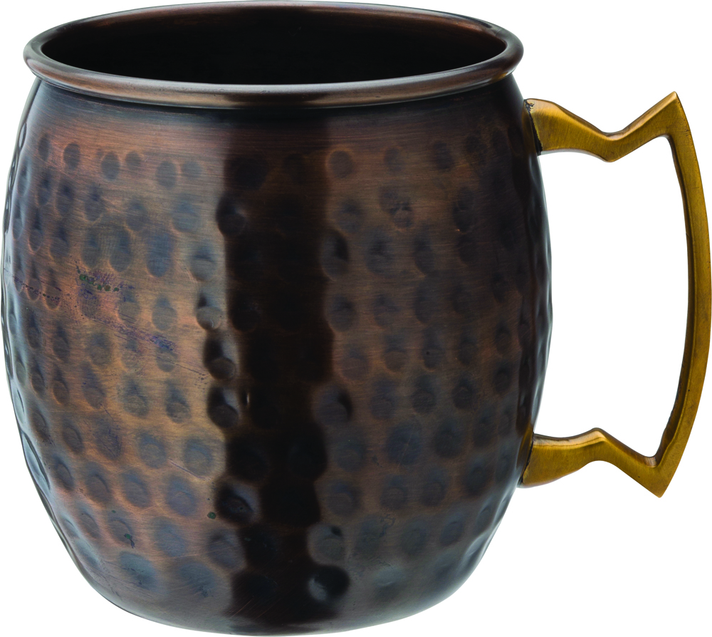 Aged Copper Hammered Rund Mugg 19oz (54cl)