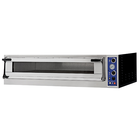 Elektrisk bakning/ pizzaugn för 3 brickor 60x40 cm med ång generator