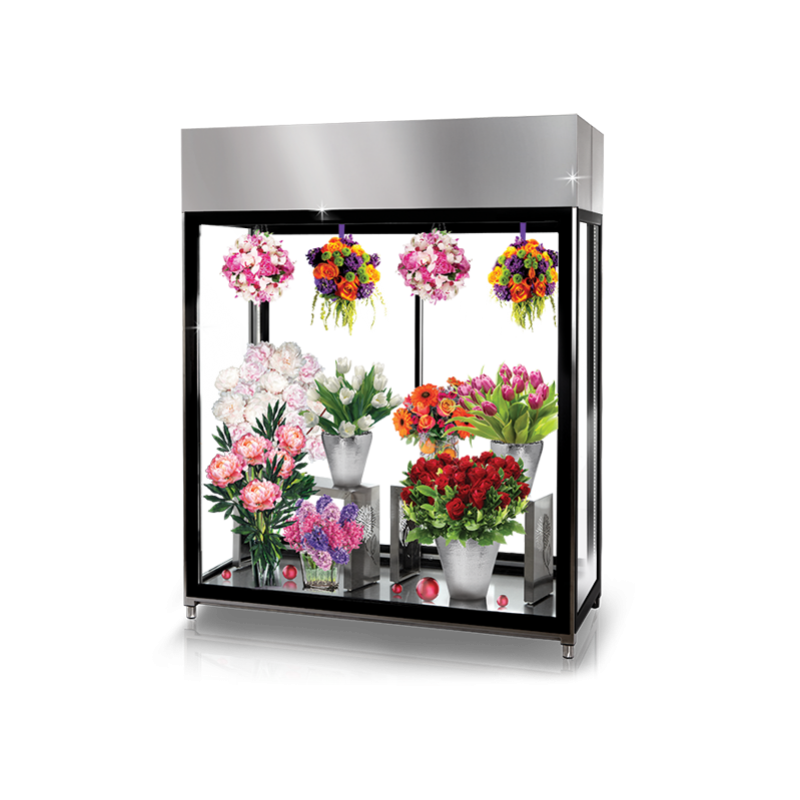 Kyl för blommor, + 1°C / + 10°C, kylmedel R-290, 1605x745 mm - 3