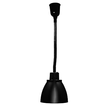 Infraröd lampa 250w, justerbar höjd 48-155 cm, färg svart