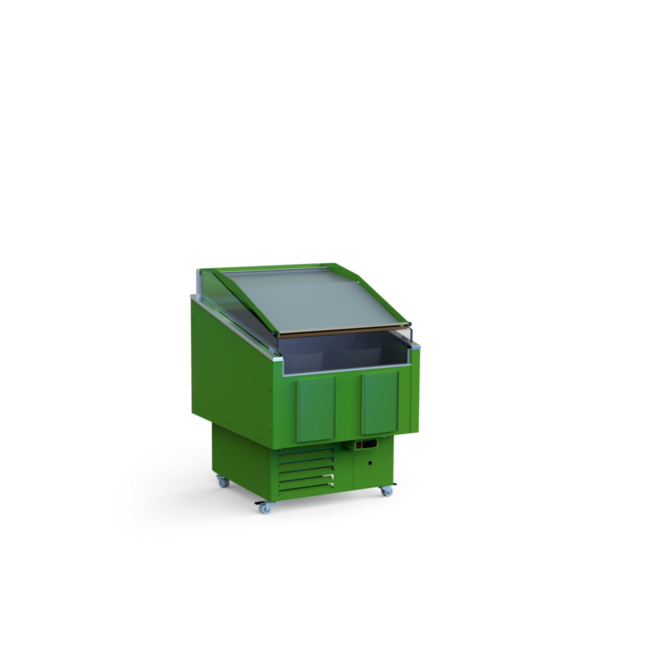 Kyld blomdisk, + 4°C / + 10°C, kylmedel R-290, 820x950 mm - 4