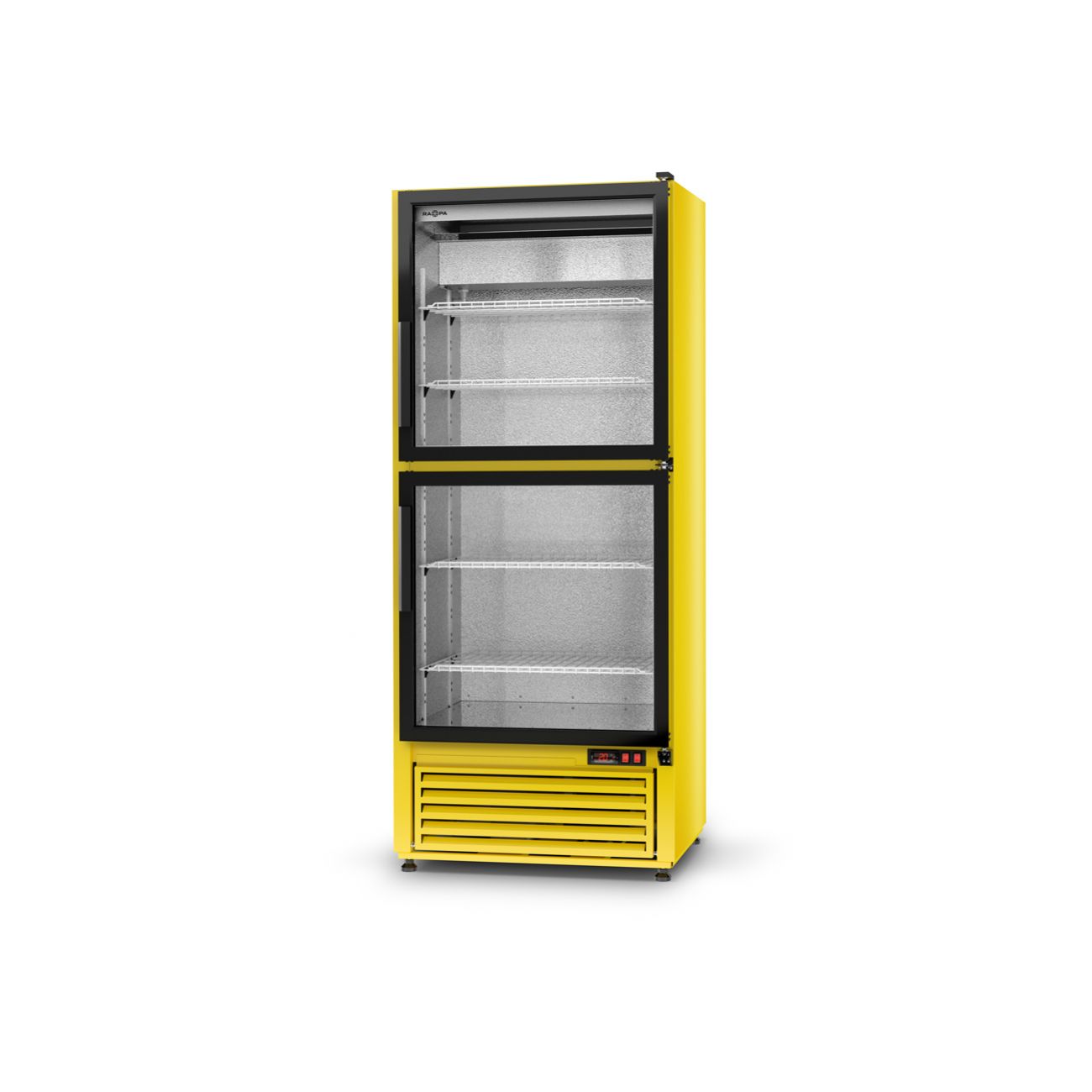 Kylskåp, ecoline model S/2D, bottom mounted unit, + 1°C / + 10°C, kylmedel R-290, 625x720 mm - 2