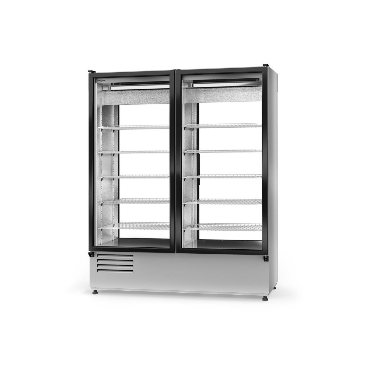 Kylskåp, ecoline model 2S, bottom mounted unit, + 1°C / + 10°C, kylmedel R-290, 1400x720 mm - 9