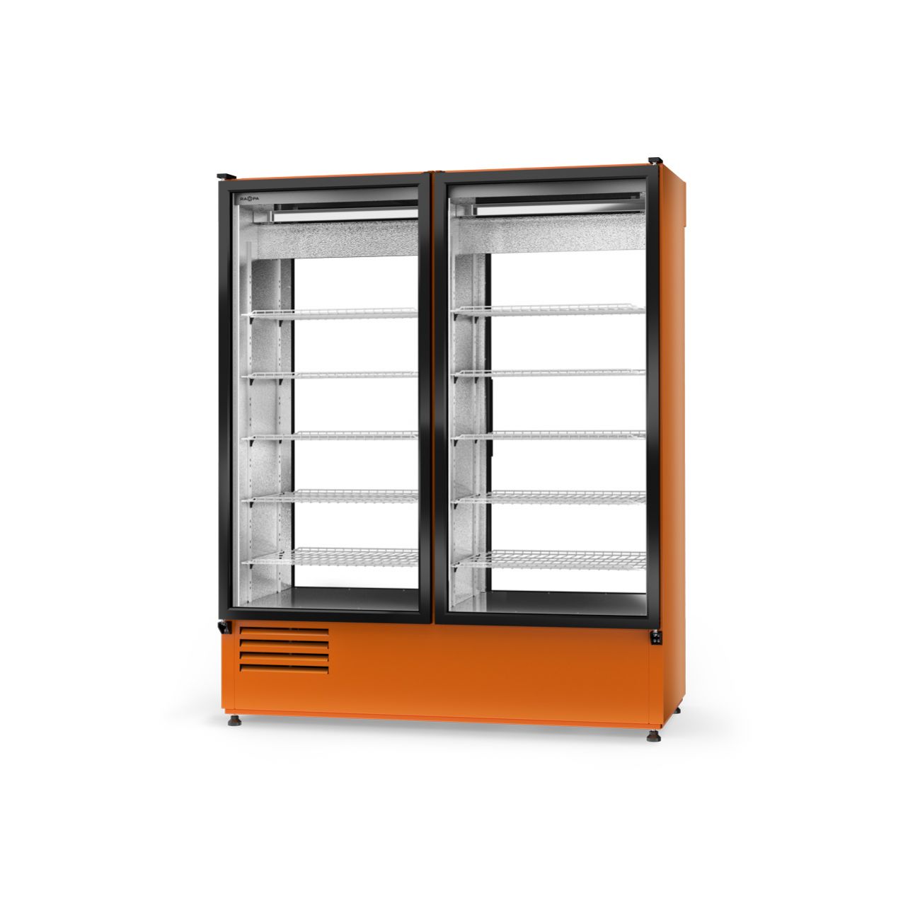 Kylskåp, ecoline model 2S, bottom mounted unit, + 1°C / + 10°C, kylmedel R-290, 1400x720 mm - 3