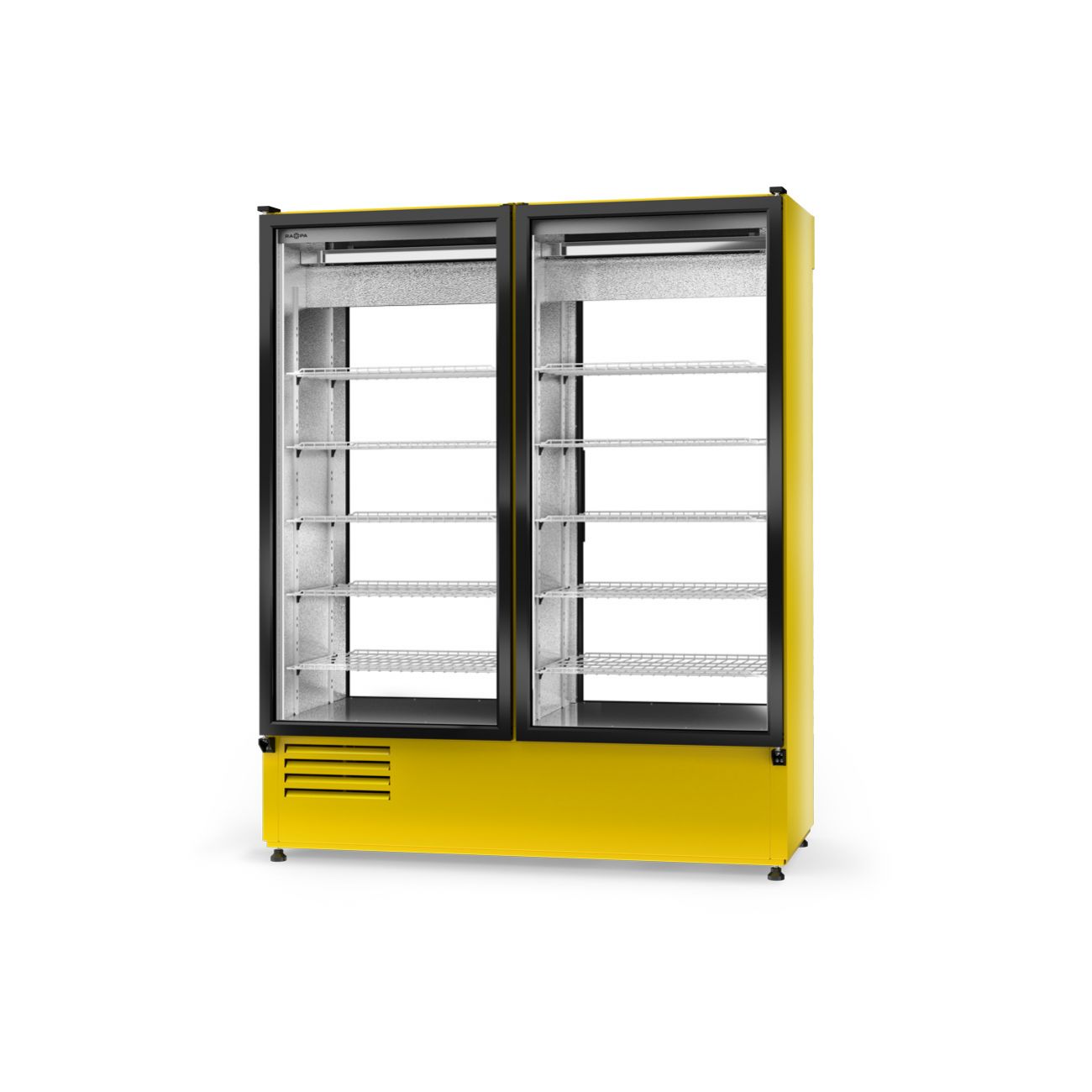Kylskåp, ecoline model 2S, bottom mounted unit, + 1°C / + 10°C, kylmedel R-290, 1400x720 mm - 2