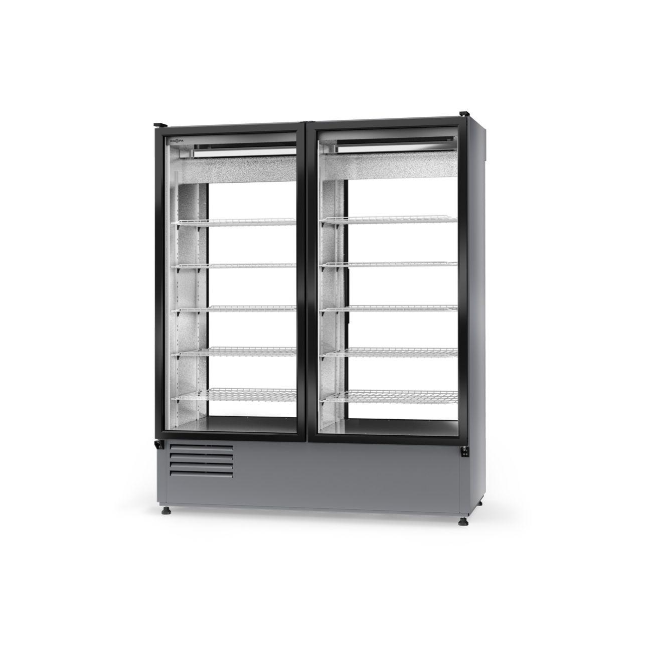 Kylskåp, ecoline model 2S, bottom mounted unit, + 1°C / + 10°C, kylmedel R-290, 1400x720 mm - 7