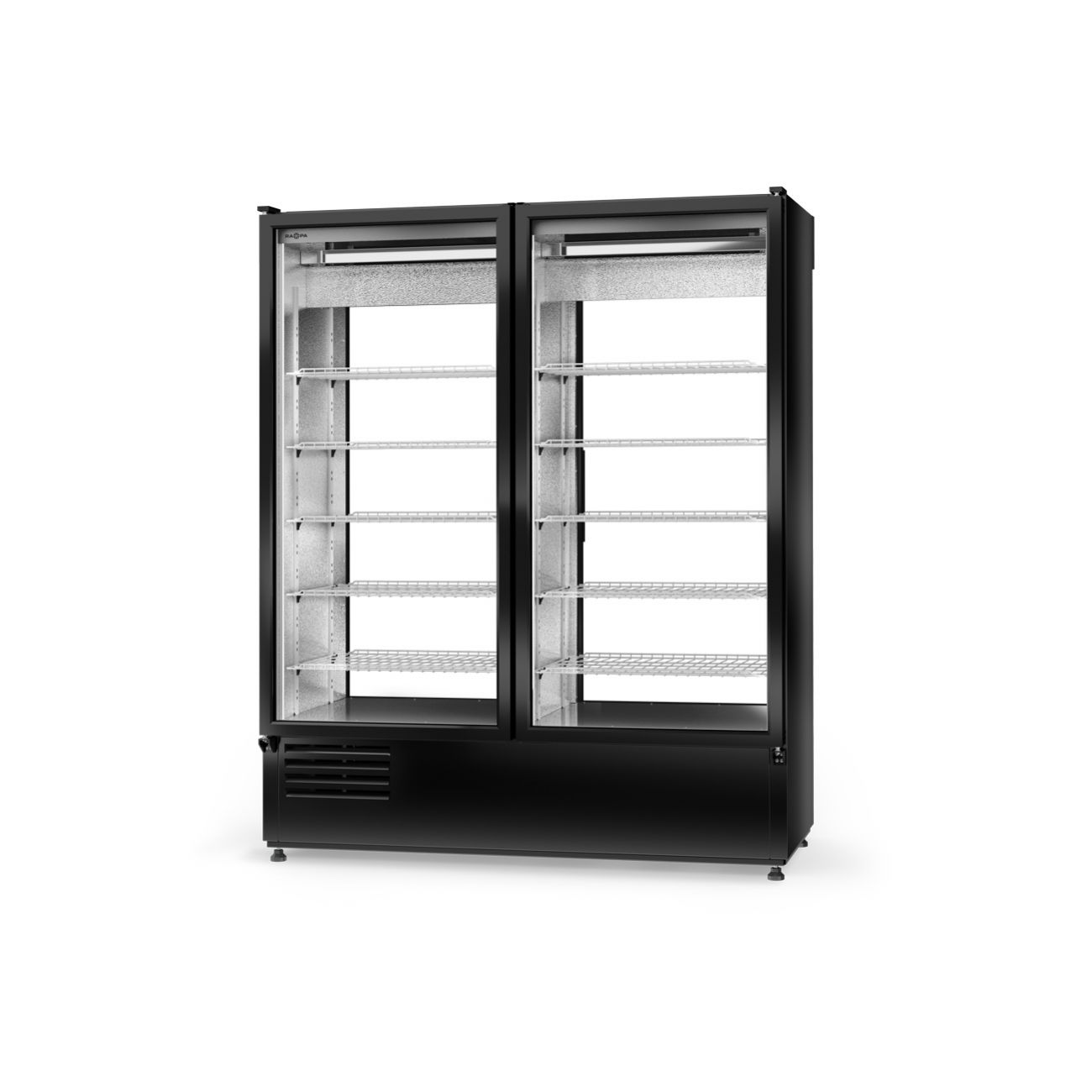 Kylskåp, ecoline model 2S, bottom mounted unit, + 1°C / + 10°C, kylmedel R-290, 1400x720 mm