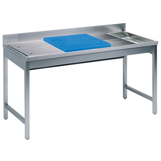 Beredningsbänk för fisk, w=1400 mm