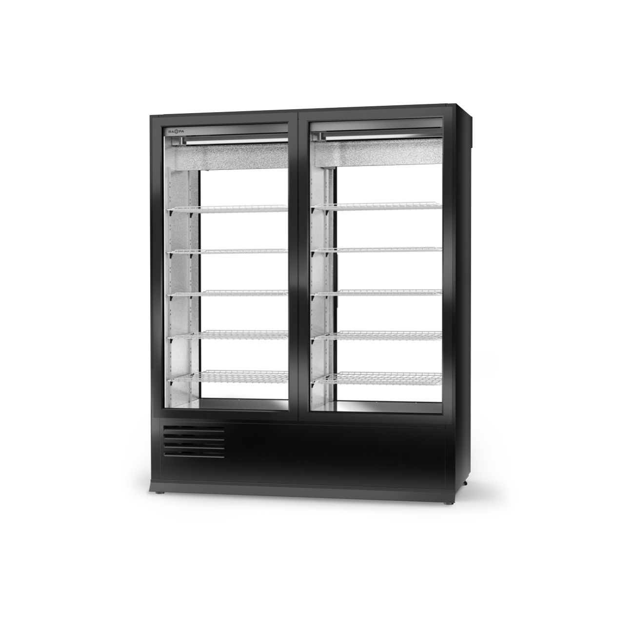 Kylskåp, standard model 2S/1D, bottom mounted unit, + 1°C / + 10°C, kylmedel R-507, 1400x675 mm