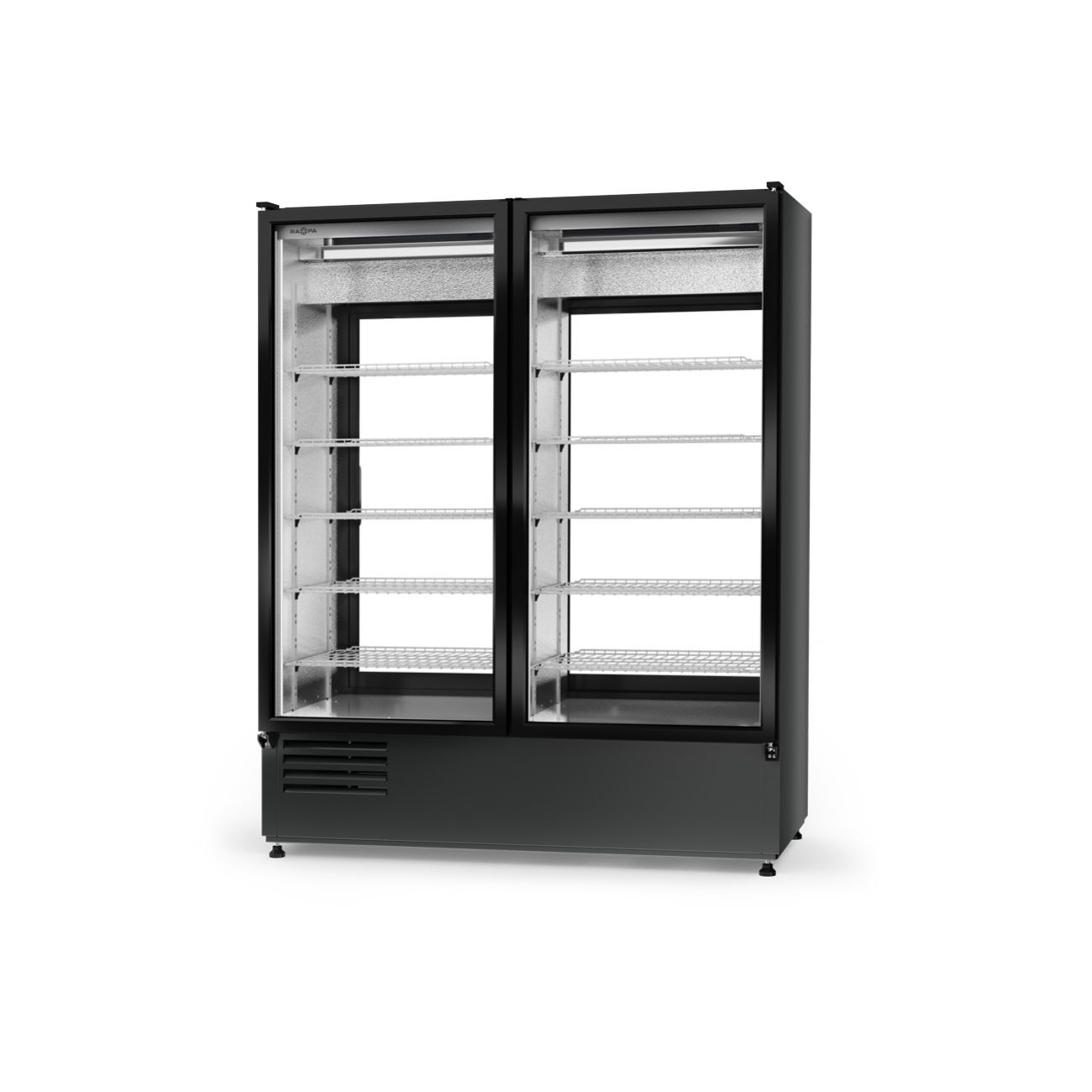 Kylskåp, ecoline model 2SR, bottom mounted unit, + 1°C / + 10°C, kylmedel R-290, 1400x740 mm
