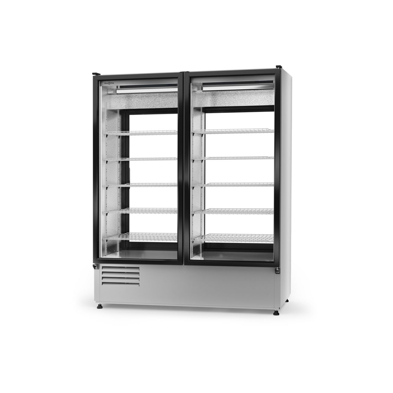 Kylskåp, ecoline model 2SR, bottom mounted unit, + 1°C / + 10°C, kylmedel R-290, 1400x740 mm - 8