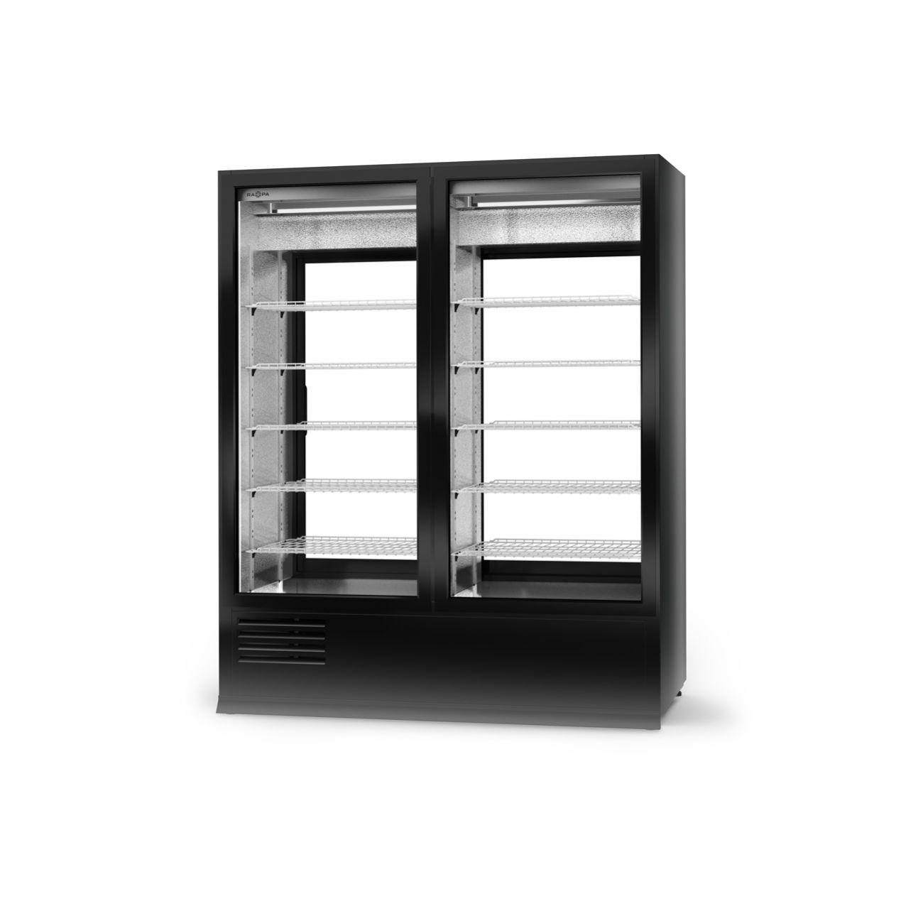 Kylskåp, standard model 2SR/1D, bottom mounted unit, + 1°C / + 10°C, kylmedel R-507, 1600x750 mm
