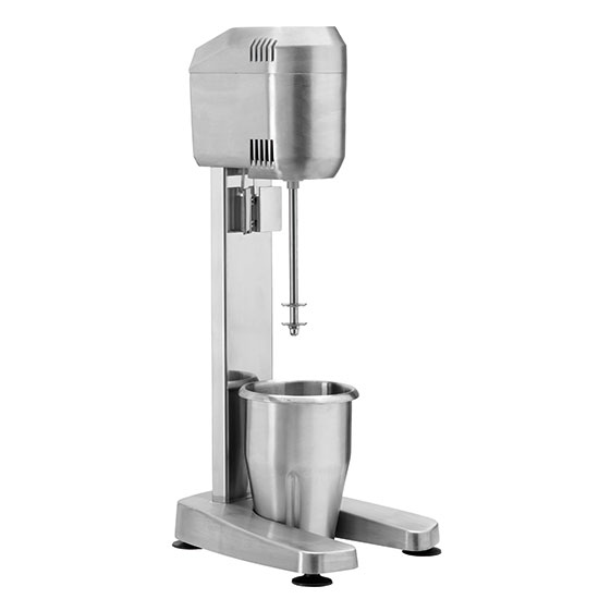Milk shaker med 1 rostfritt stål behållare 0,80 liter