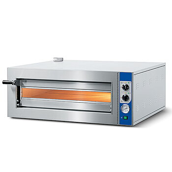 Elektrisk pizzaugn för 4 pizzor ø 350 mm, mekanisk kontroll