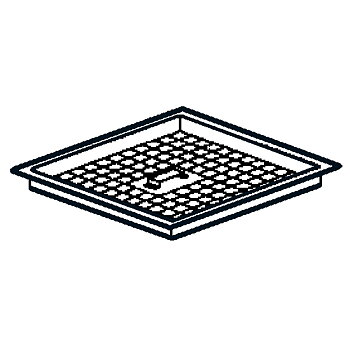 Sikt för golvavloppskanal