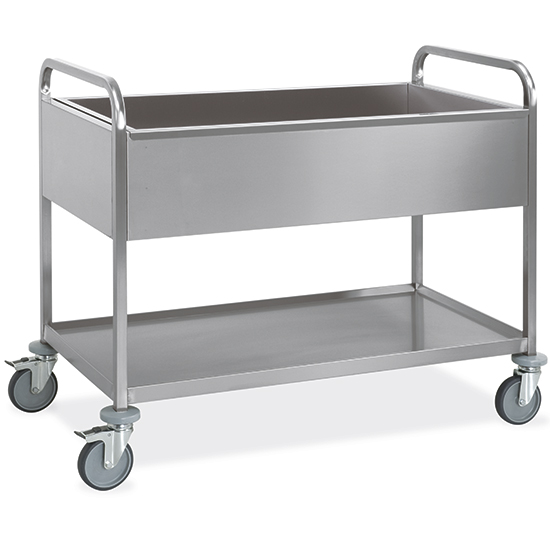 Vagn för GN-behållare med 1 hyll, 3x GN 1/1 H = 200 mm - 2
