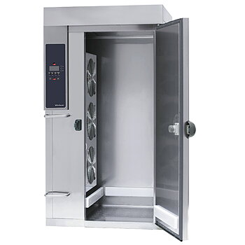 Roll in blast chiller för kylning med kontroll 20x gn 2/1, +90°c/-18°c