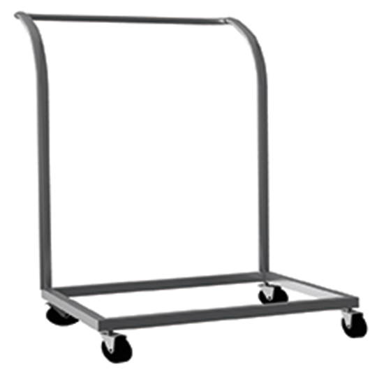 Transport vagn för diskmaskin racks, 500x500 mm