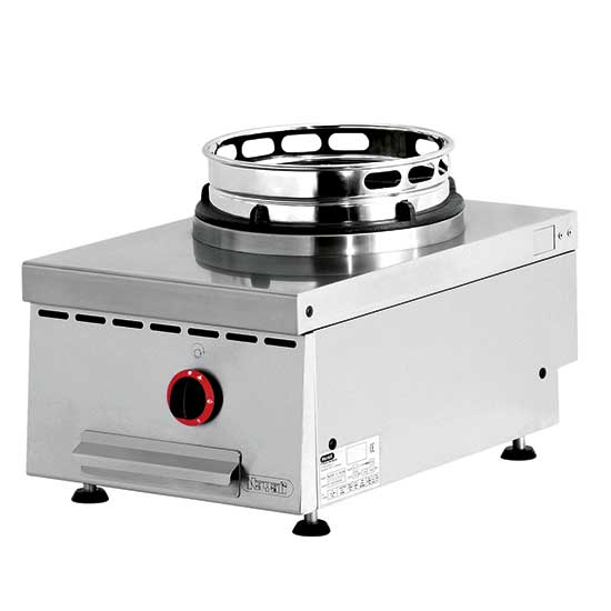Gas wokspis, bänkenhet, 1 spis - 2