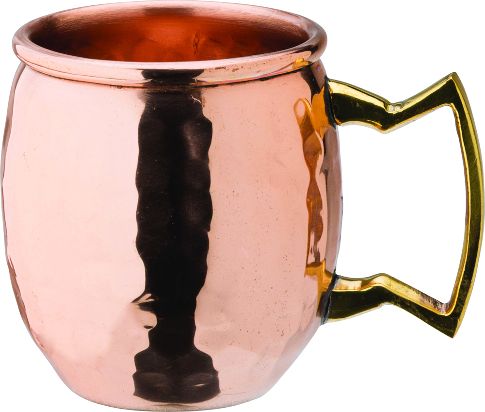 Litet Copper Hammered Mugg 2.75oz (7.5cl)